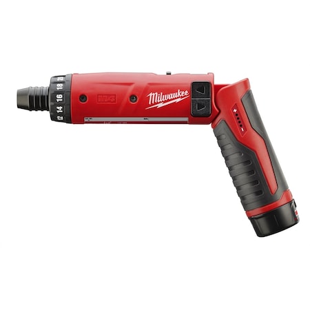 Milwaukee Tool MilwaukeeÂ® M4 1/4 in. Hex Screwdriver w/ (1) Battery Kit 2101-21